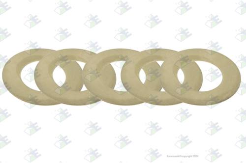 Arandela laton e.1.00 mm