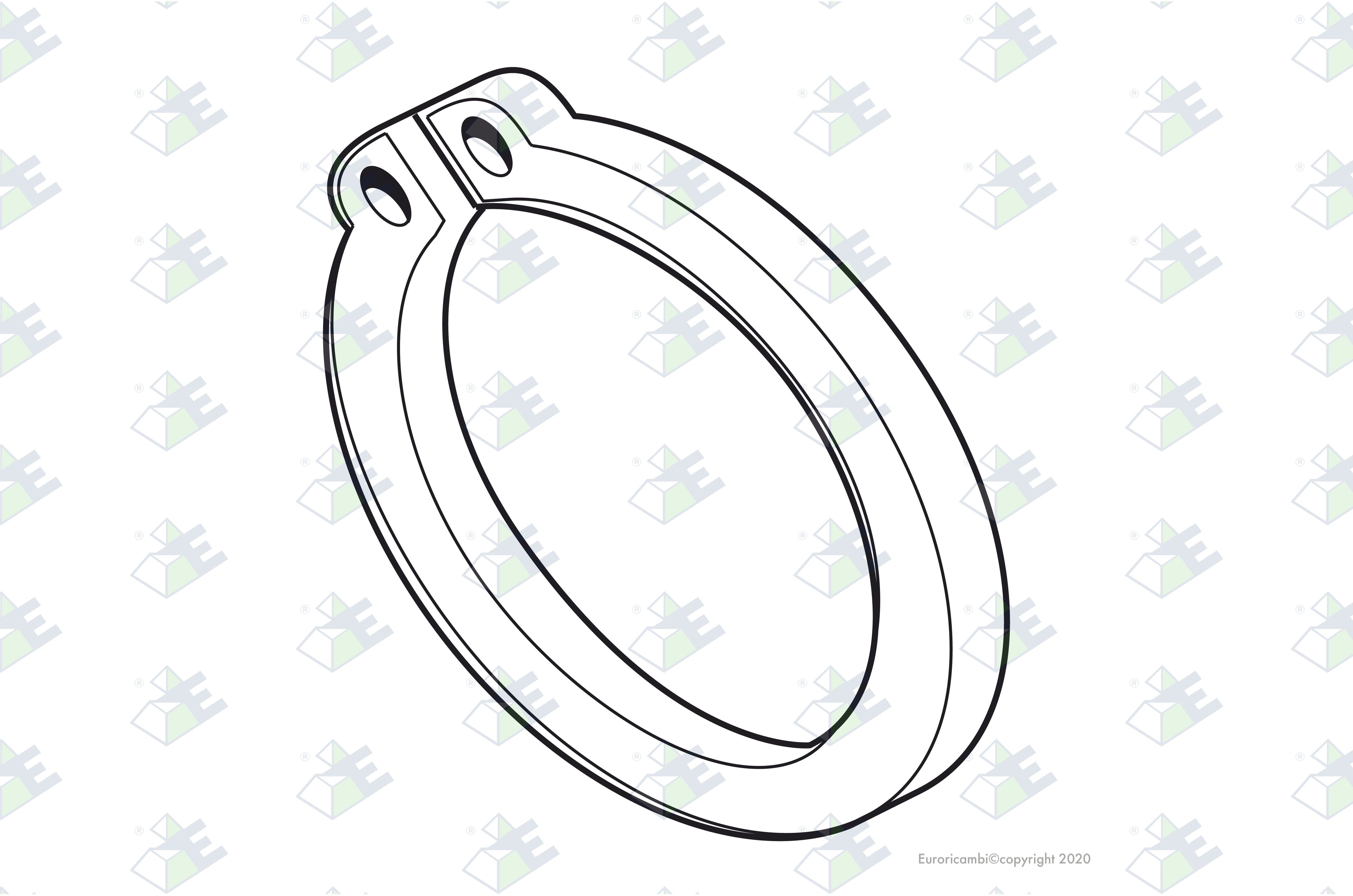 Anillo Seeger e.2.50 mm