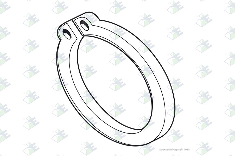 Anillo Seeger e.2.50 mm