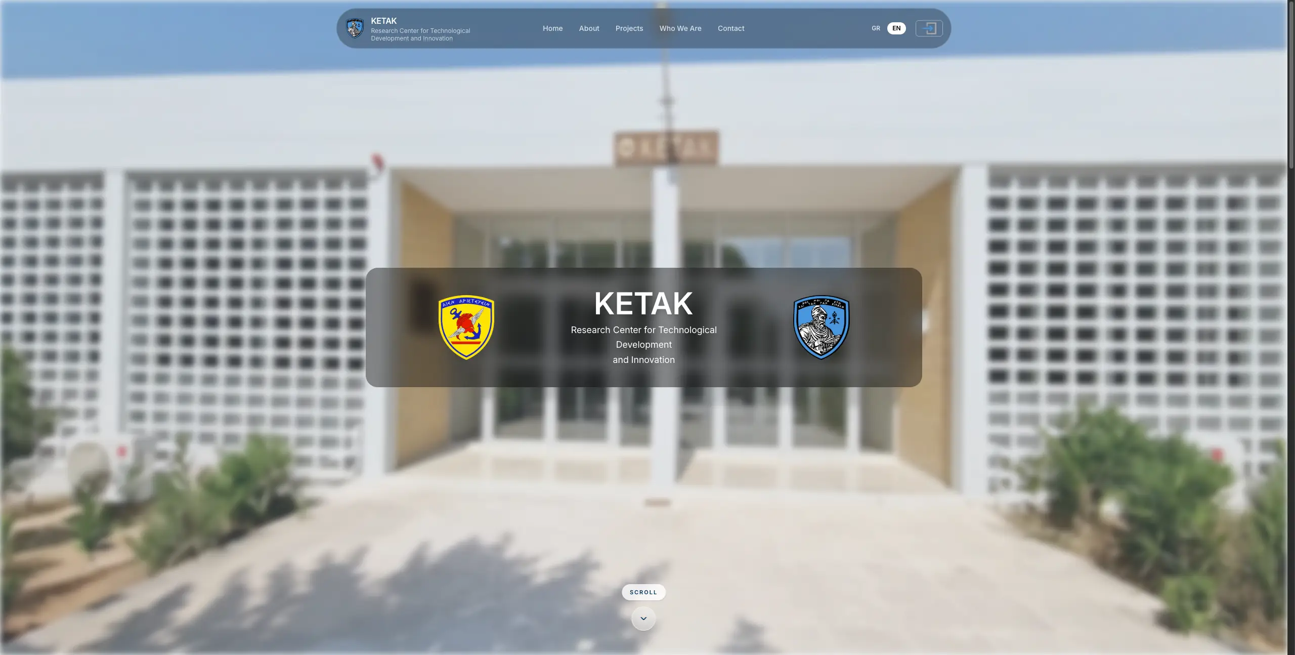 KETAK Research Center — Public Website