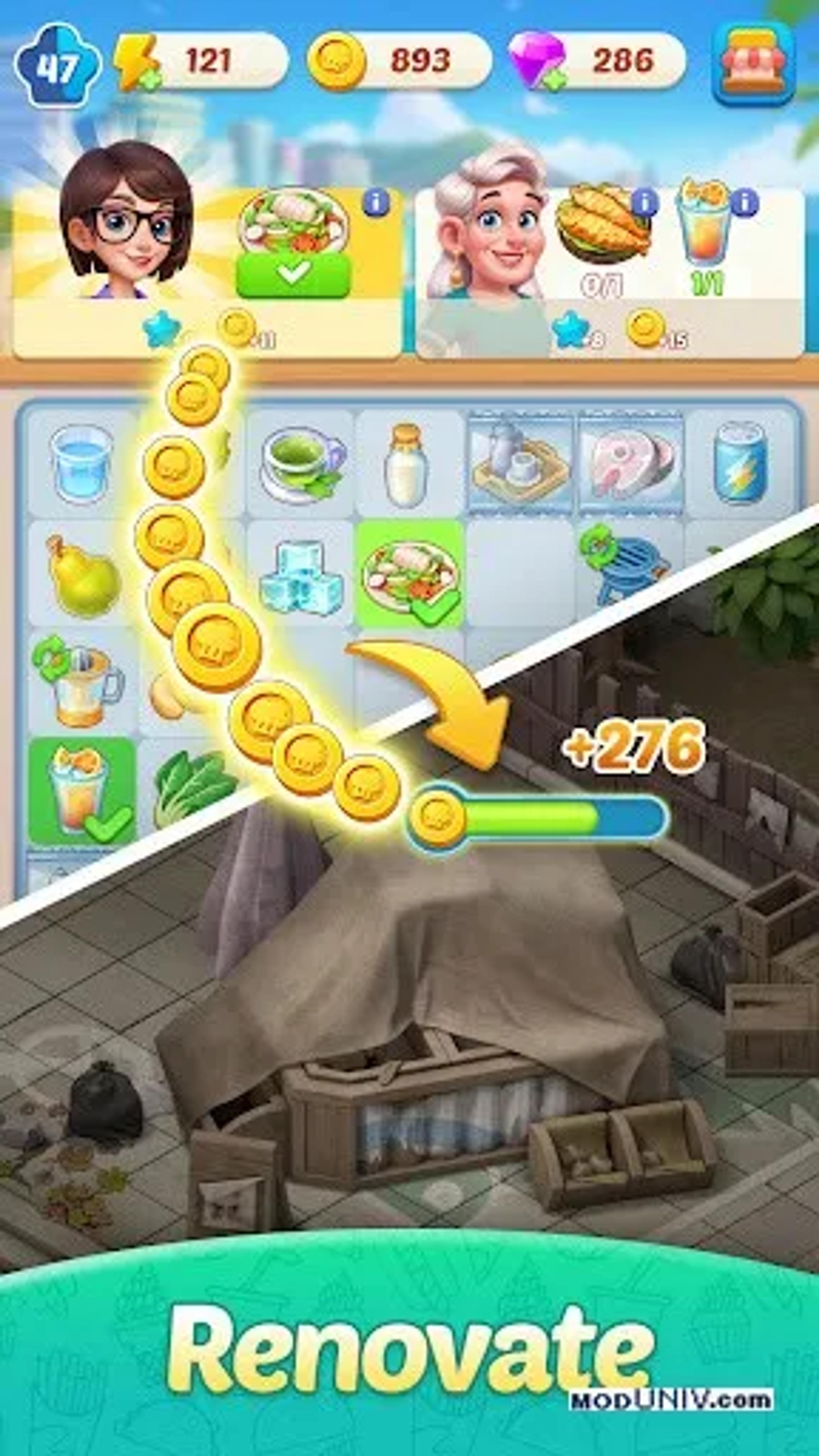 Captura de tela 4 de Merge Cooking®