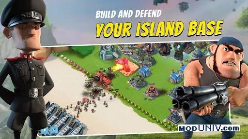 Captura de tela 3 de Boom Beach: War Strategy Game