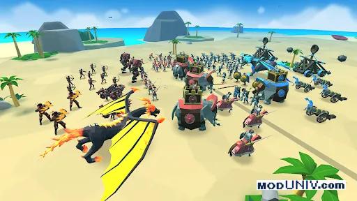 Captura de tela 3 de Epic Battle Simulator 2