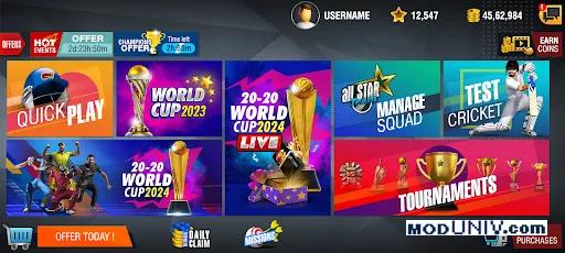Captura de tela 3 de World Cricket Championship 2