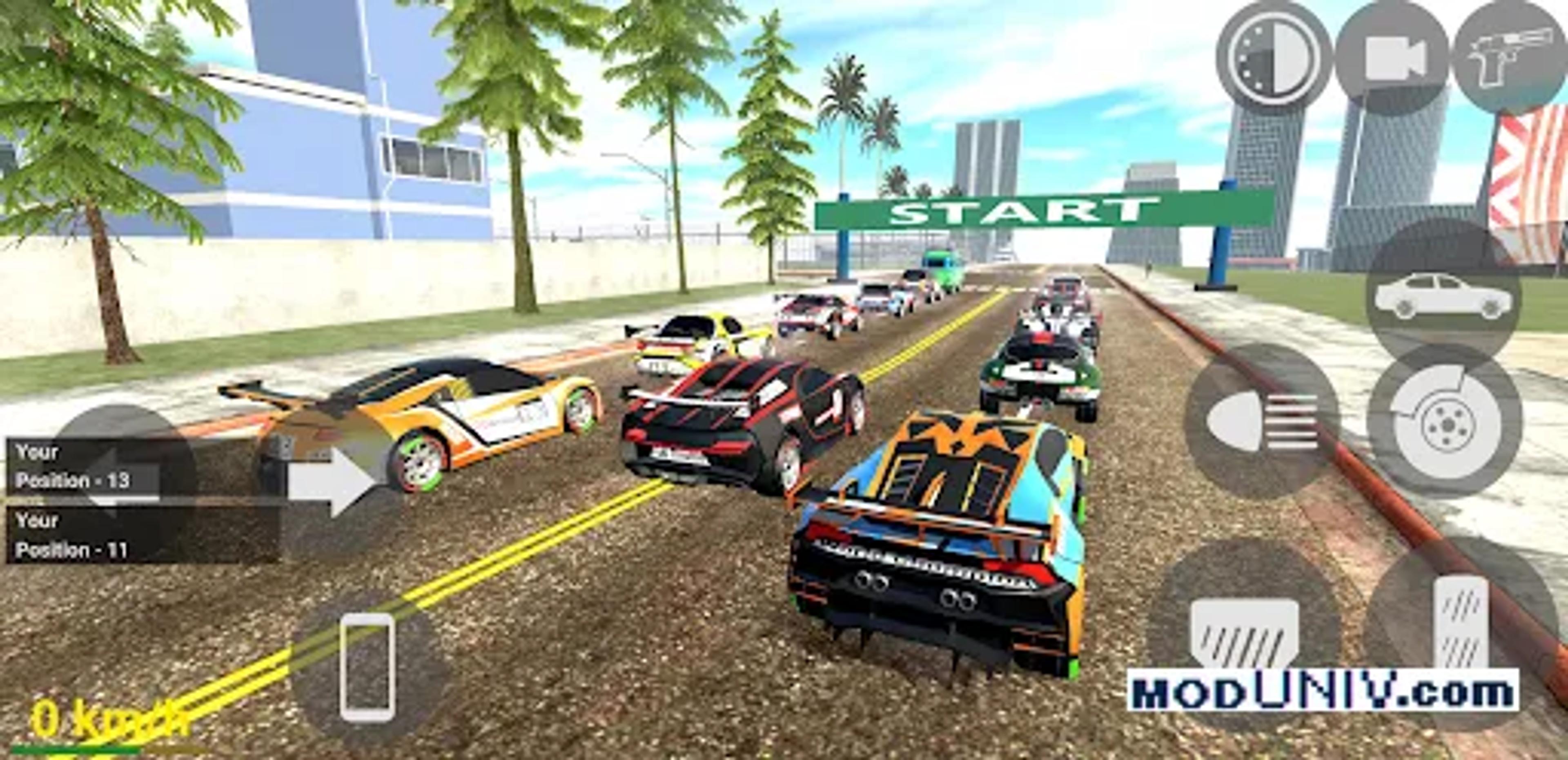 Captura de tela 1 de Indian Bikes Driving 3D