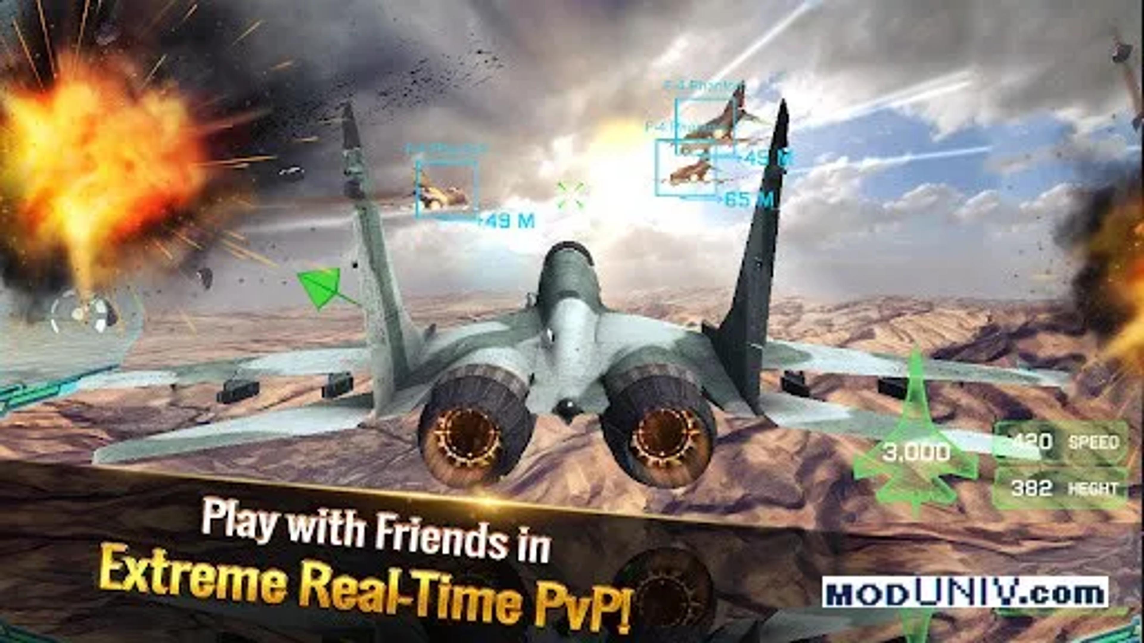Captura de tela 1 de Ace Fighter: Modern Air Combat