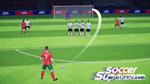 Captura de tela 1 de Soccer Superstar