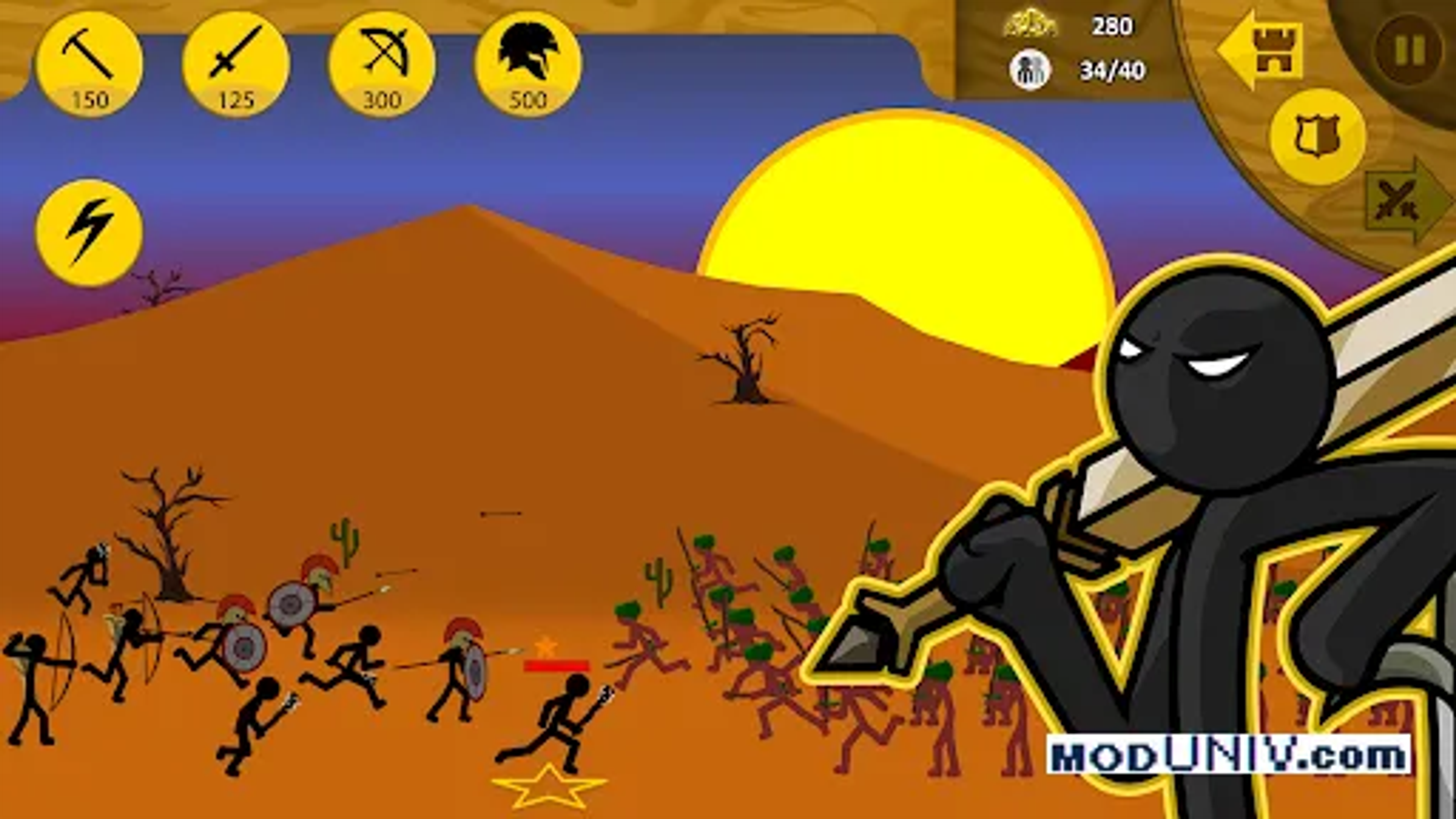 Captura de tela 4 de Stick War: Legacy
