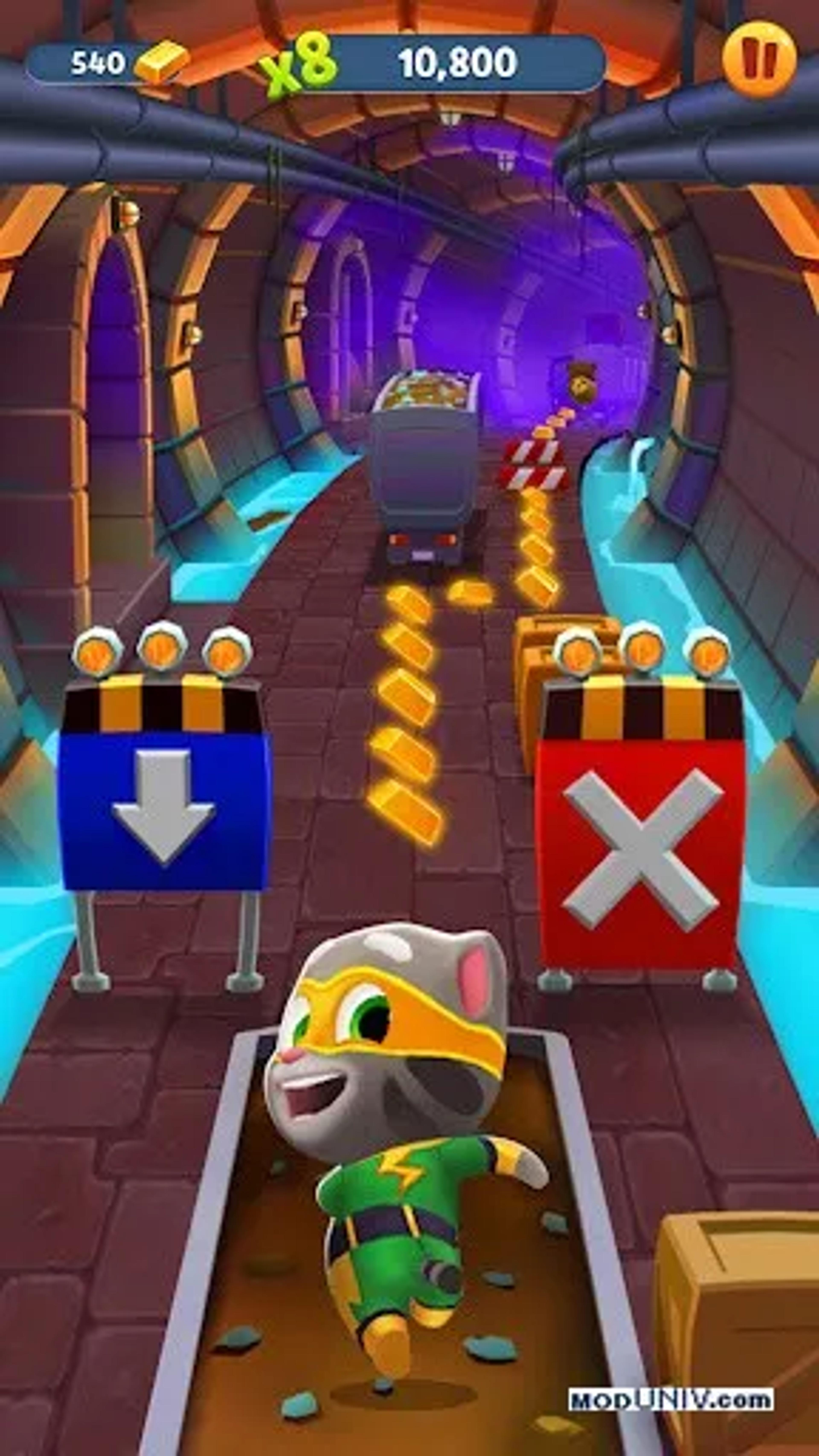 Captura de tela 4 de Talking Tom Gold Run