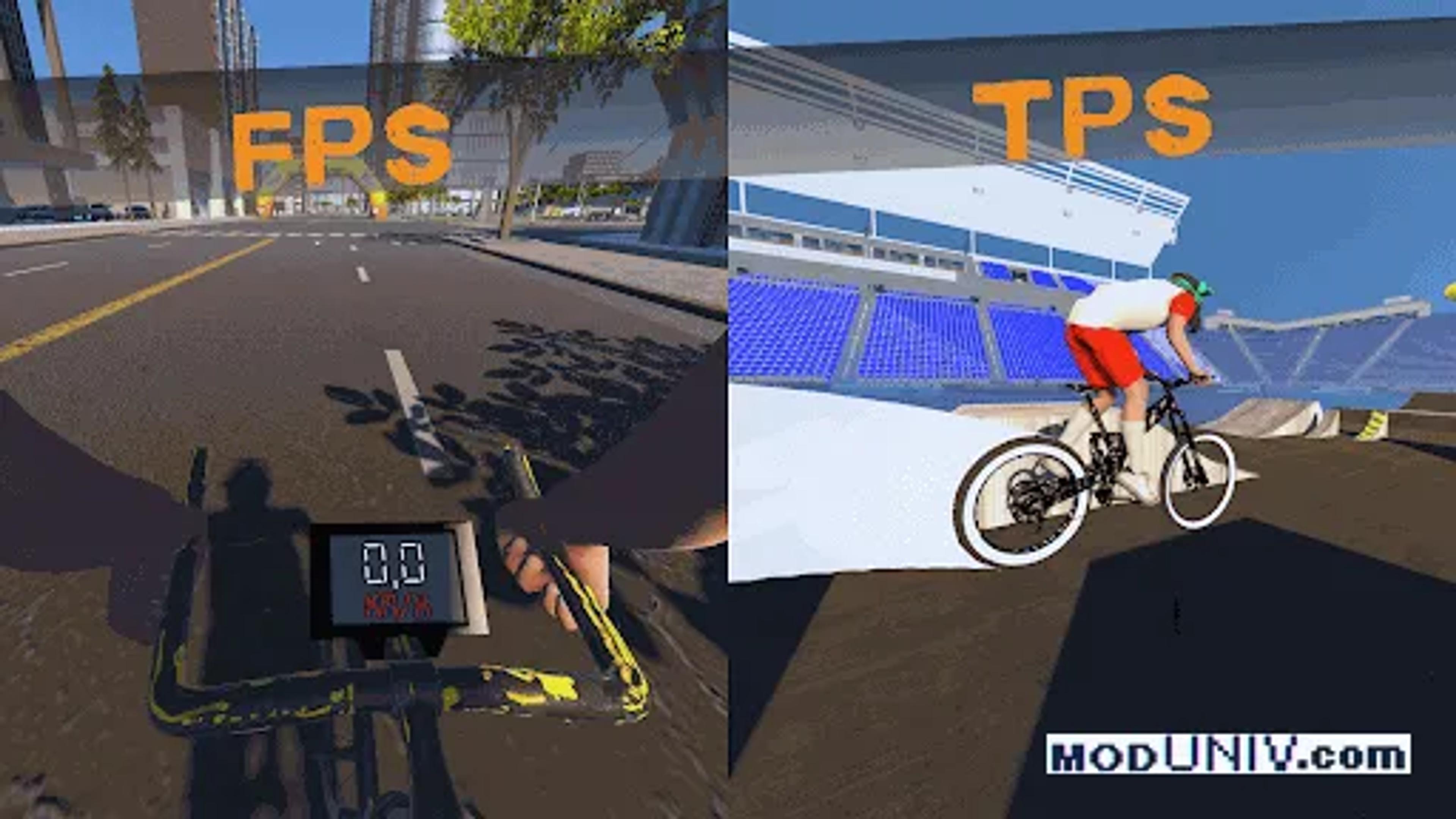 Captura de tela 2 de Bicycle Extreme Rider 3D