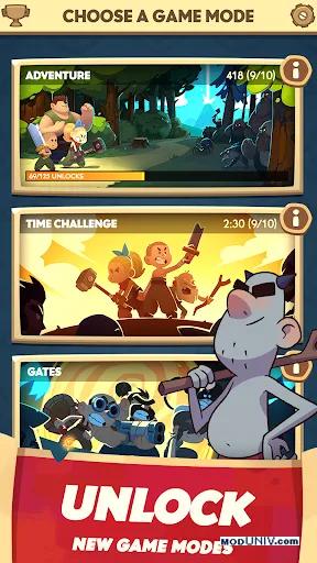 Captura de tela 1 de Almost a Hero — Idle RPG