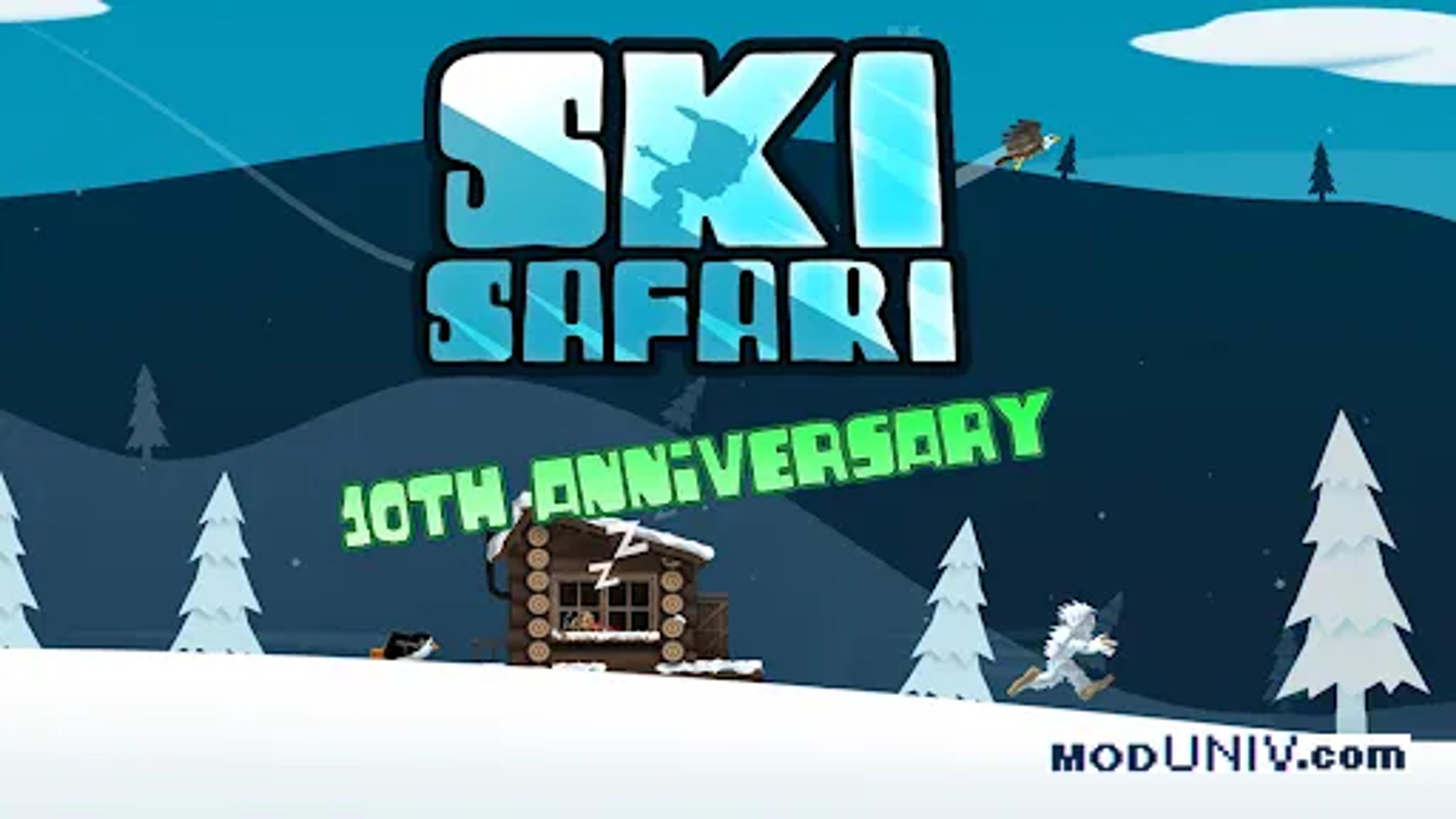 Captura de tela 1 de Ski Safari - 10th Anniversary