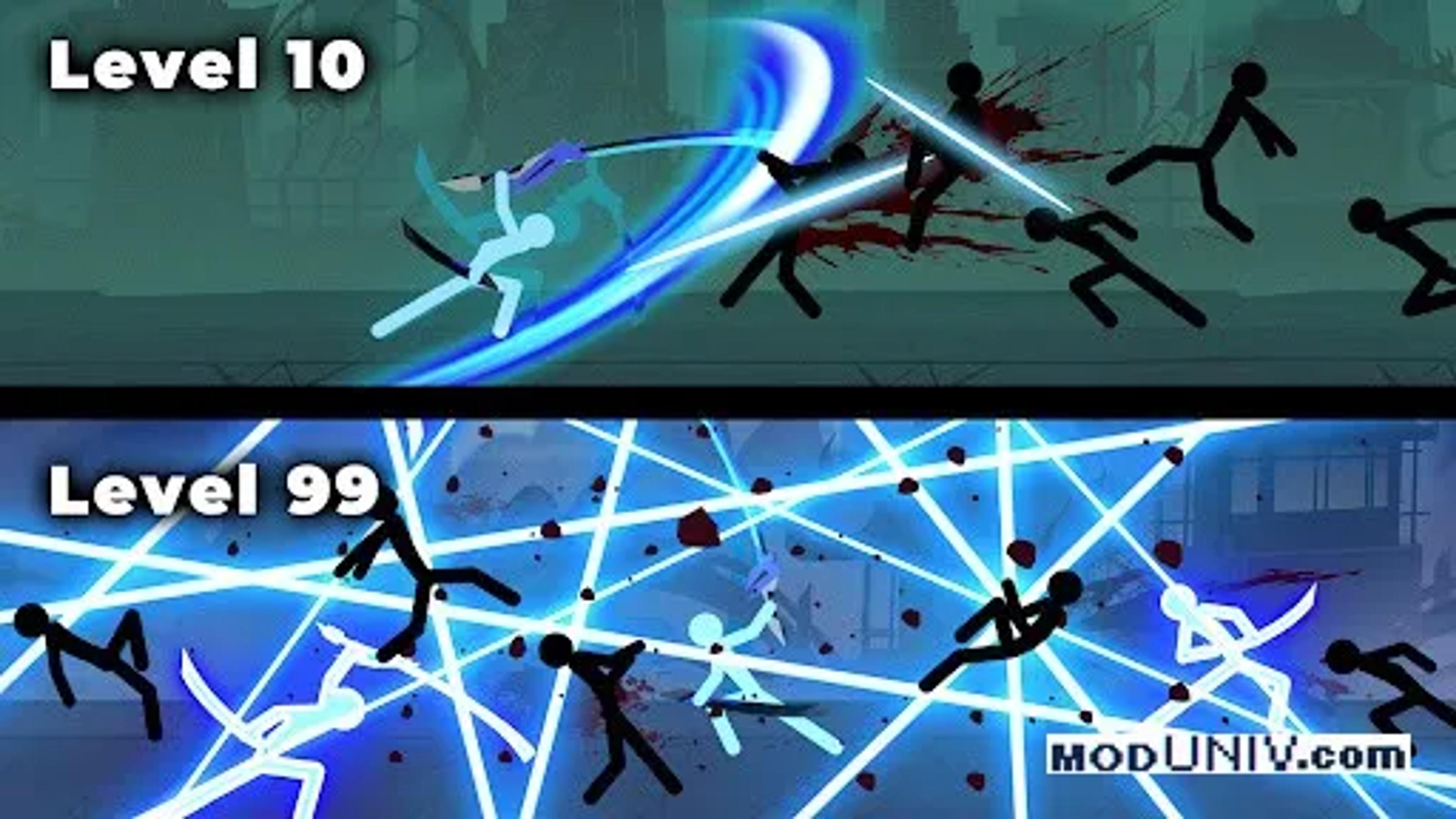 Captura de tela 1 de Epic Stickman: Idle RPG War