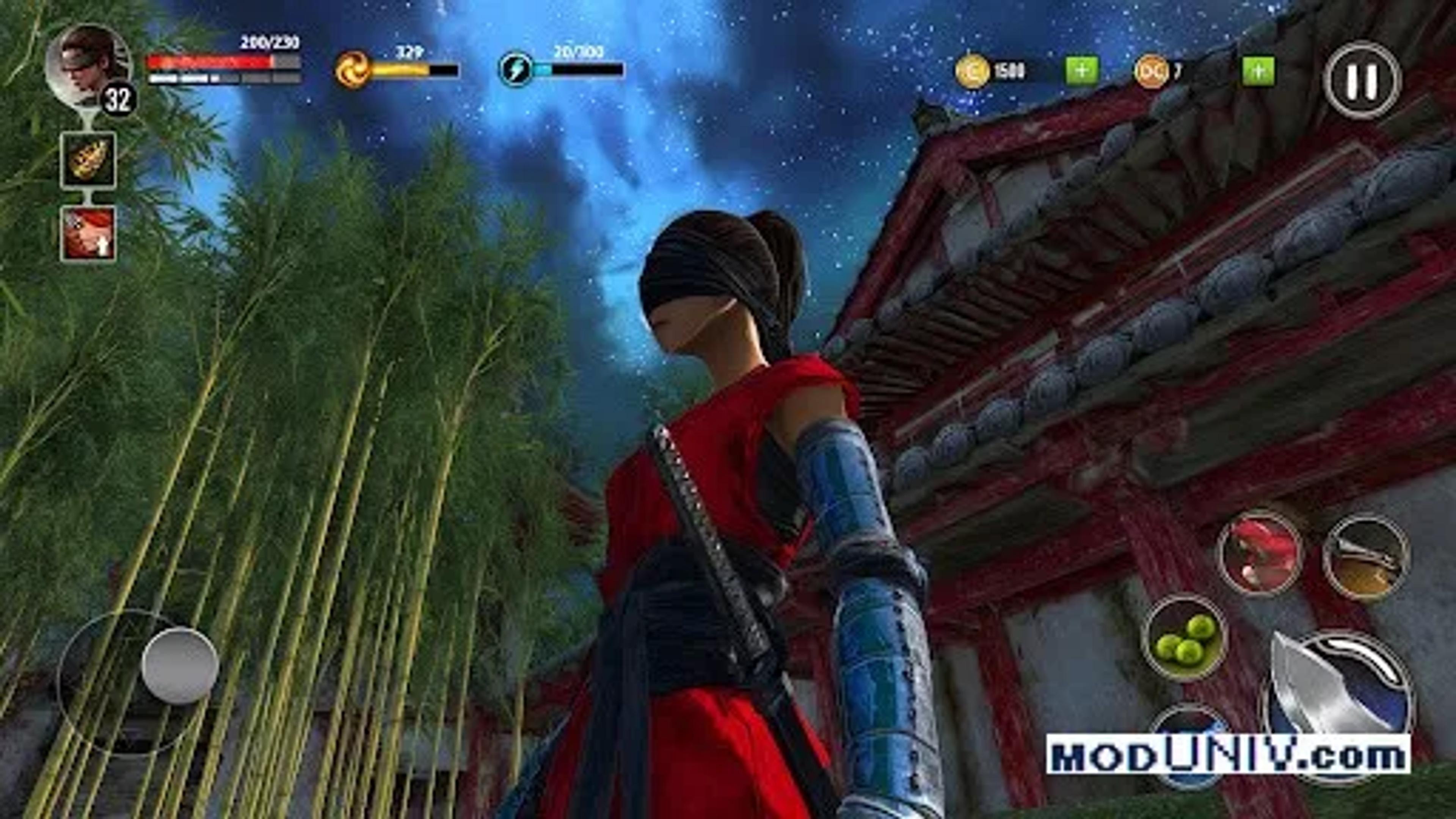 Captura de tela 2 de Ninja Ryuko: Shadow Ninja Game