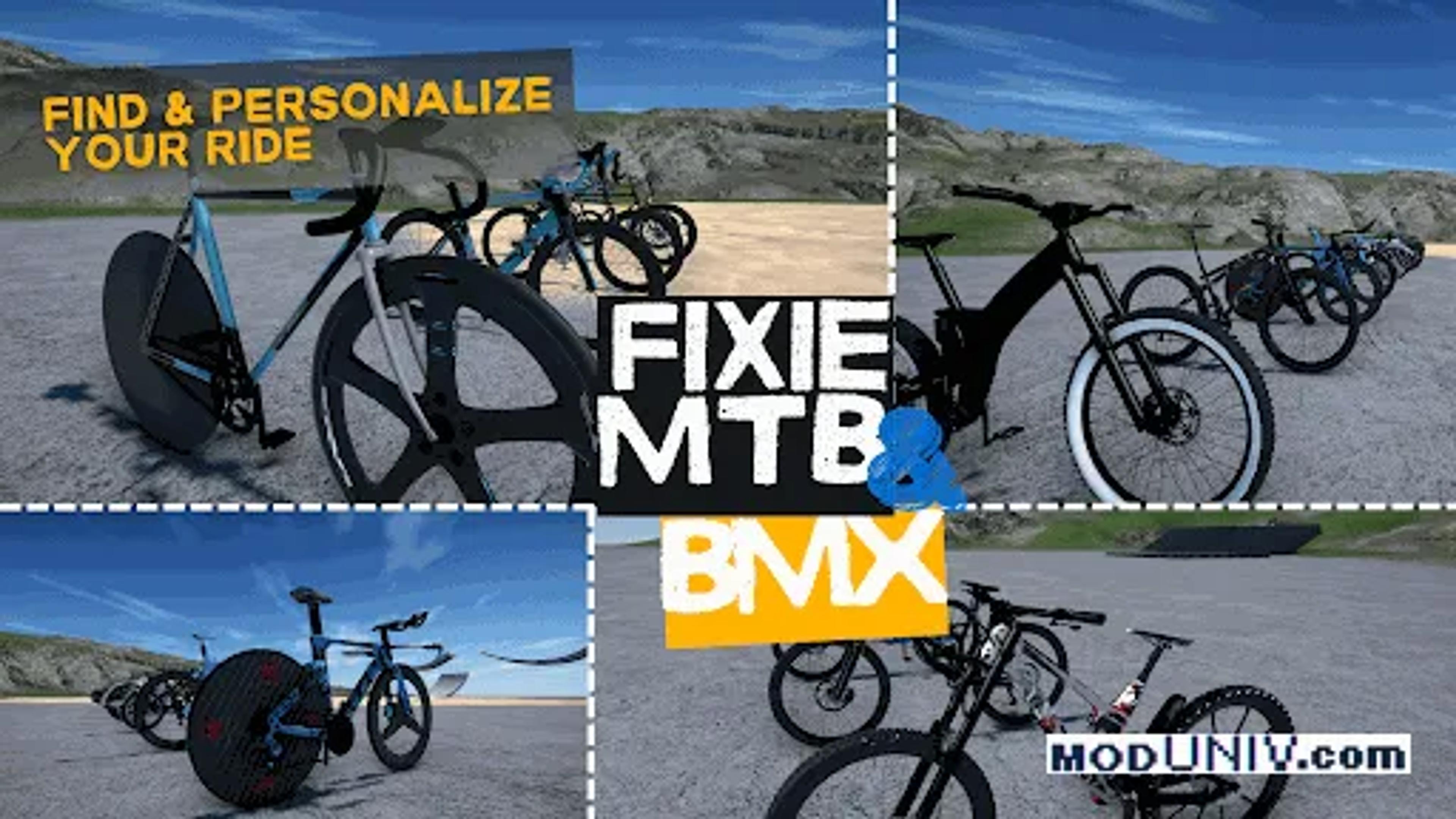 Captura de tela 1 de Bicycle Extreme Rider 3D