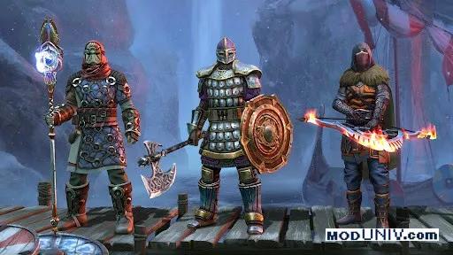 Captura de tela 2 de Frostborn: Survival RPG