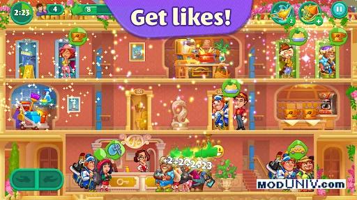 Captura de tela 4 de Grand Hotel Mania: Hotel games