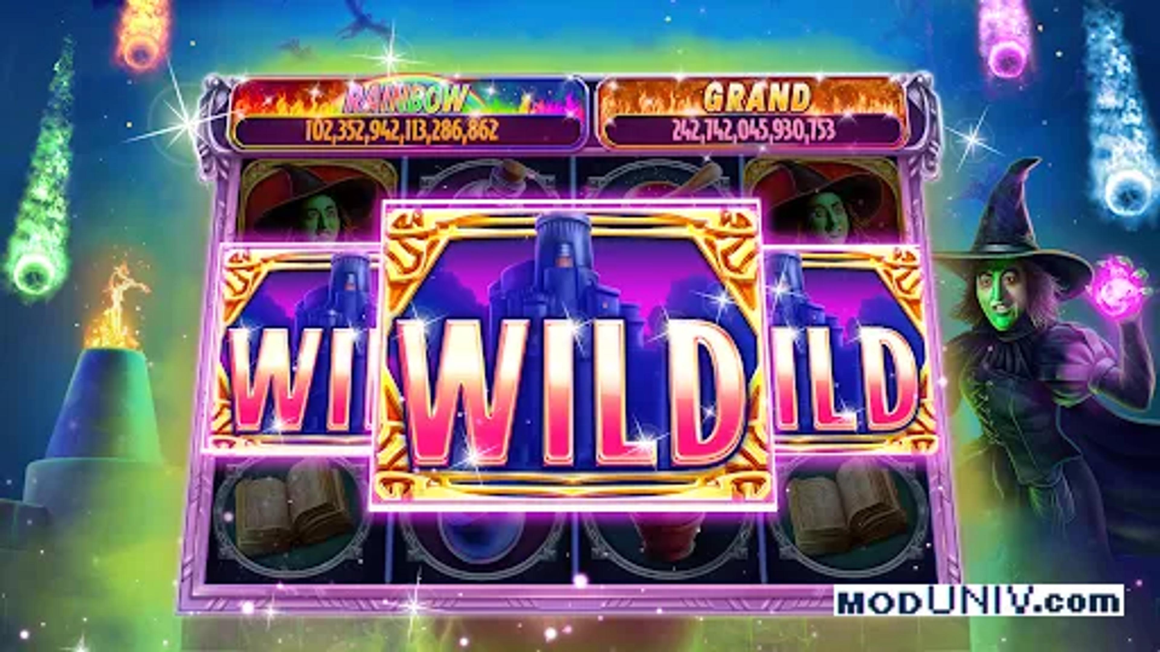 Captura de tela 2 de Wizard of Oz Slots Games