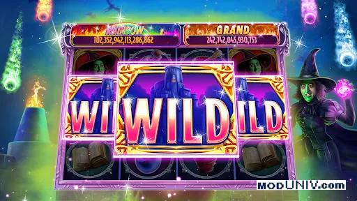 Captura de tela 2 de Wizard of Oz Slots Games
