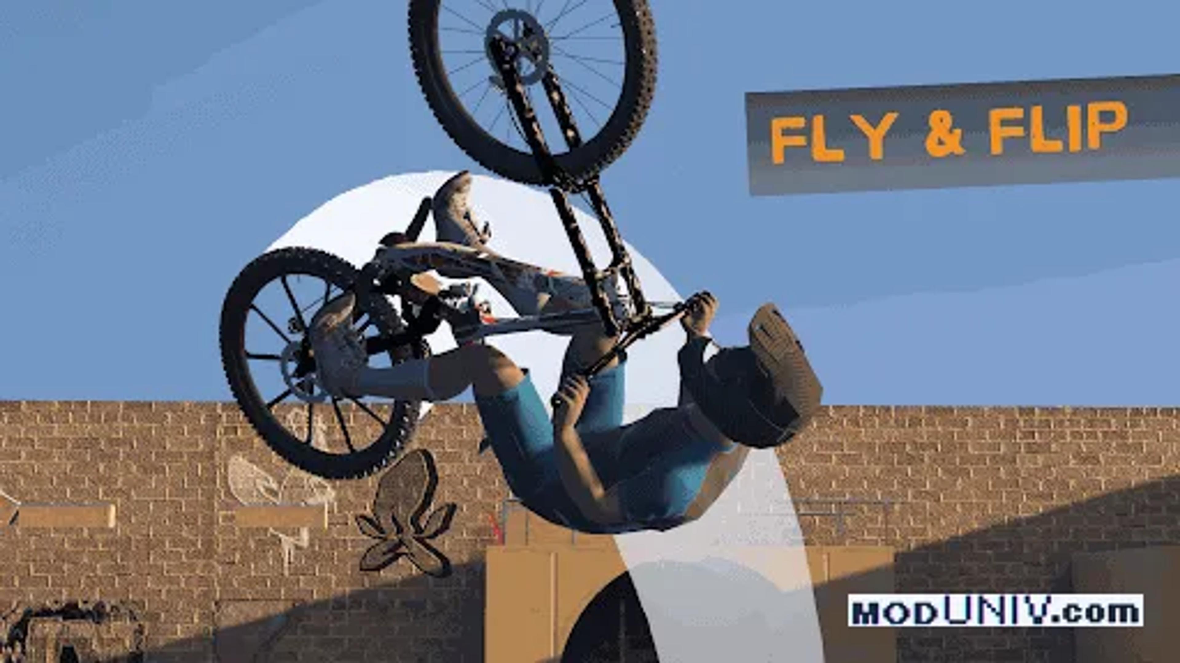 Captura de tela 3 de Bicycle Extreme Rider 3D