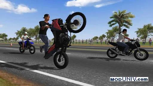Captura de tela 1 de Moto Wheelie 3D