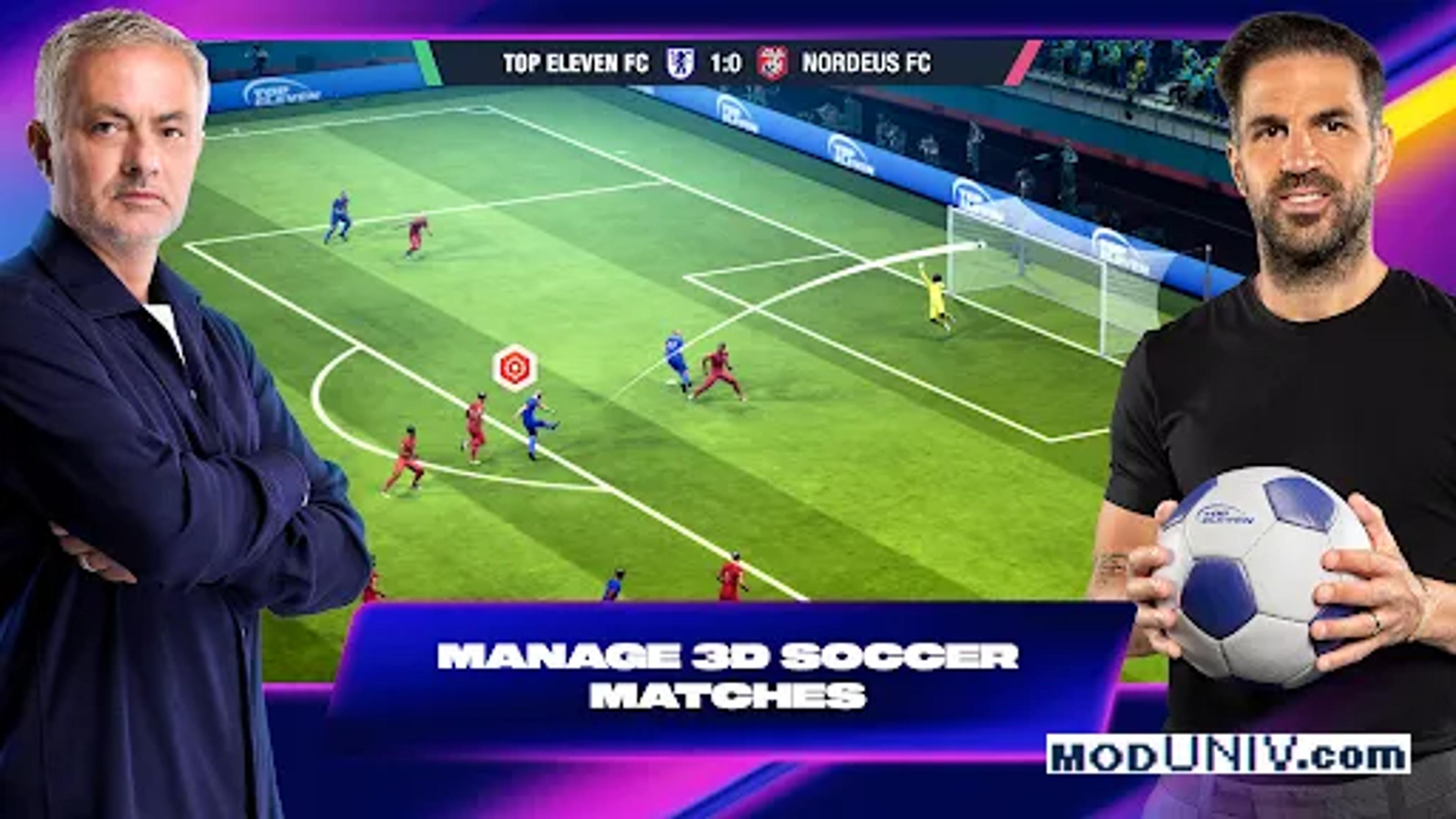 Captura de tela 1 de Top Eleven Be a Soccer Manager