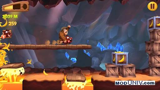 Captura de tela 1 de Banana Kong 2