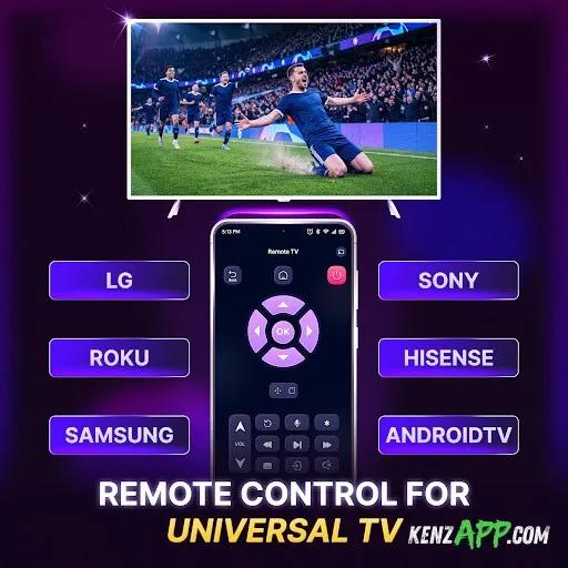 لقطة شاشة 1 من TV Remote: Universal Remote