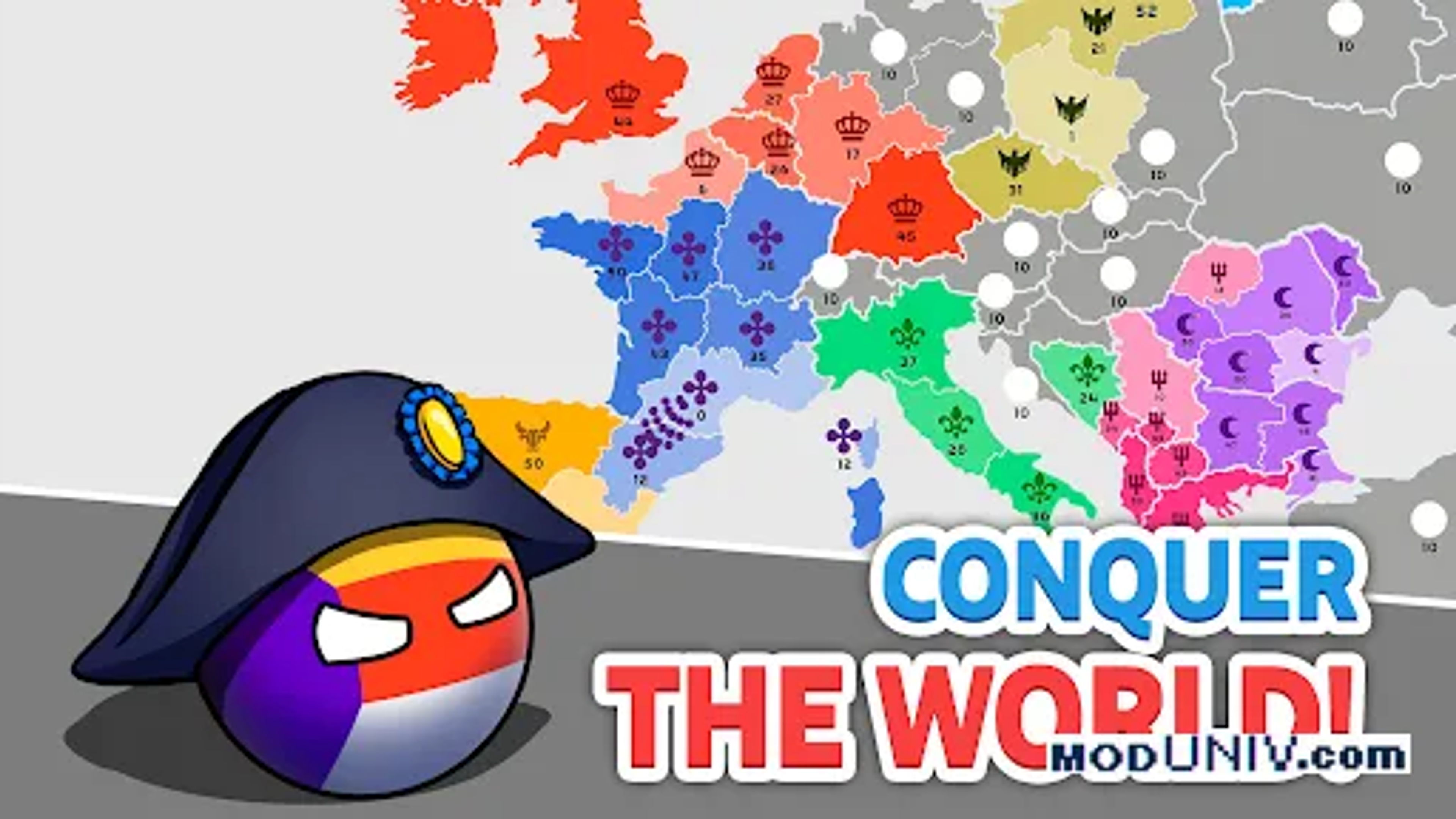 Captura de tela 1 de State.io — Conquer the World