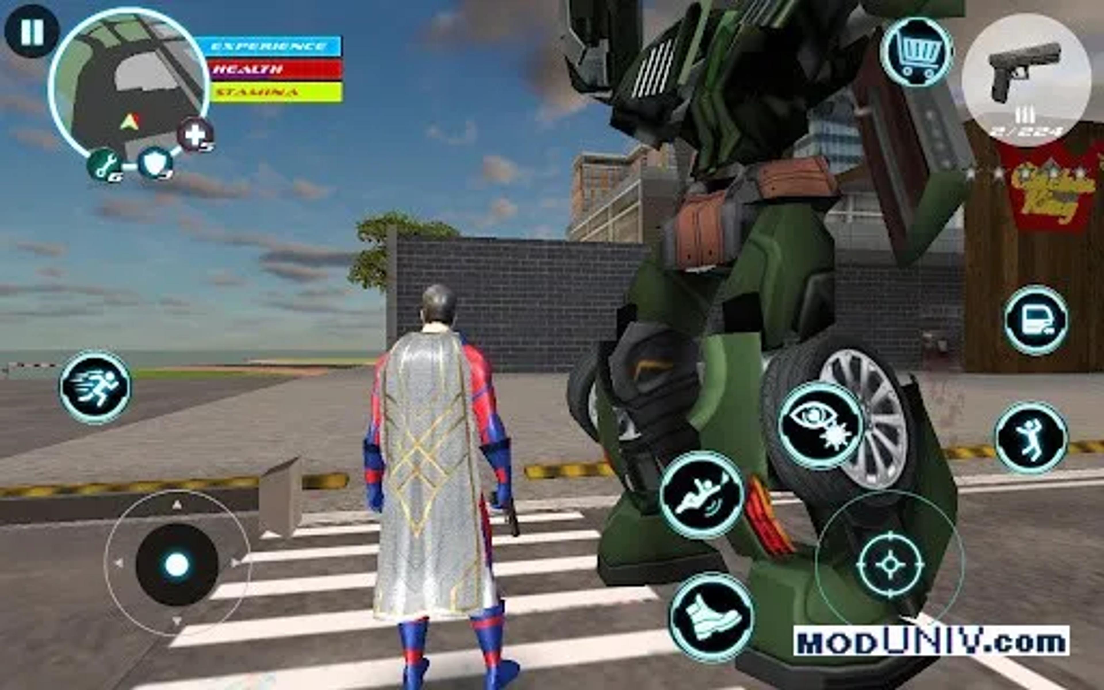 Captura de tela 1 de Superhero: Battle for Justice