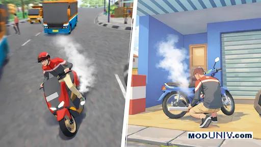 Captura de tela 4 de Ojol Life: Food Delivery Game