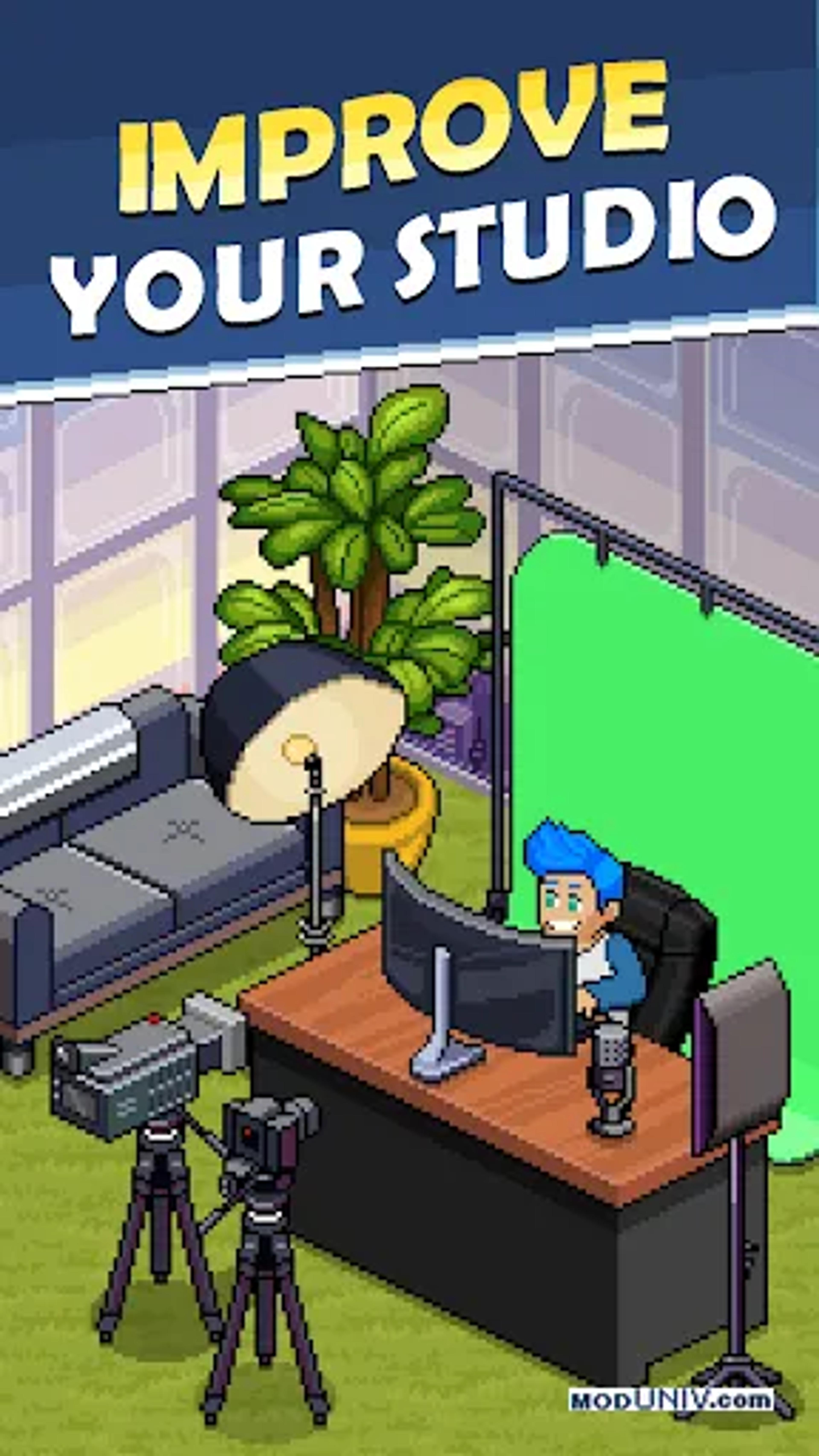 Captura de tela 1 de PewDiePie's Tuber Simulator