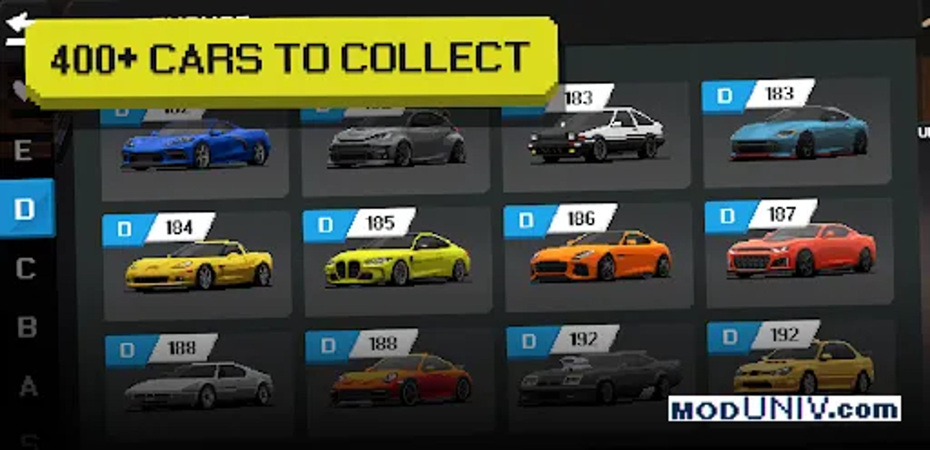 Captura de tela 3 de APEX Racer - Pixel Cars