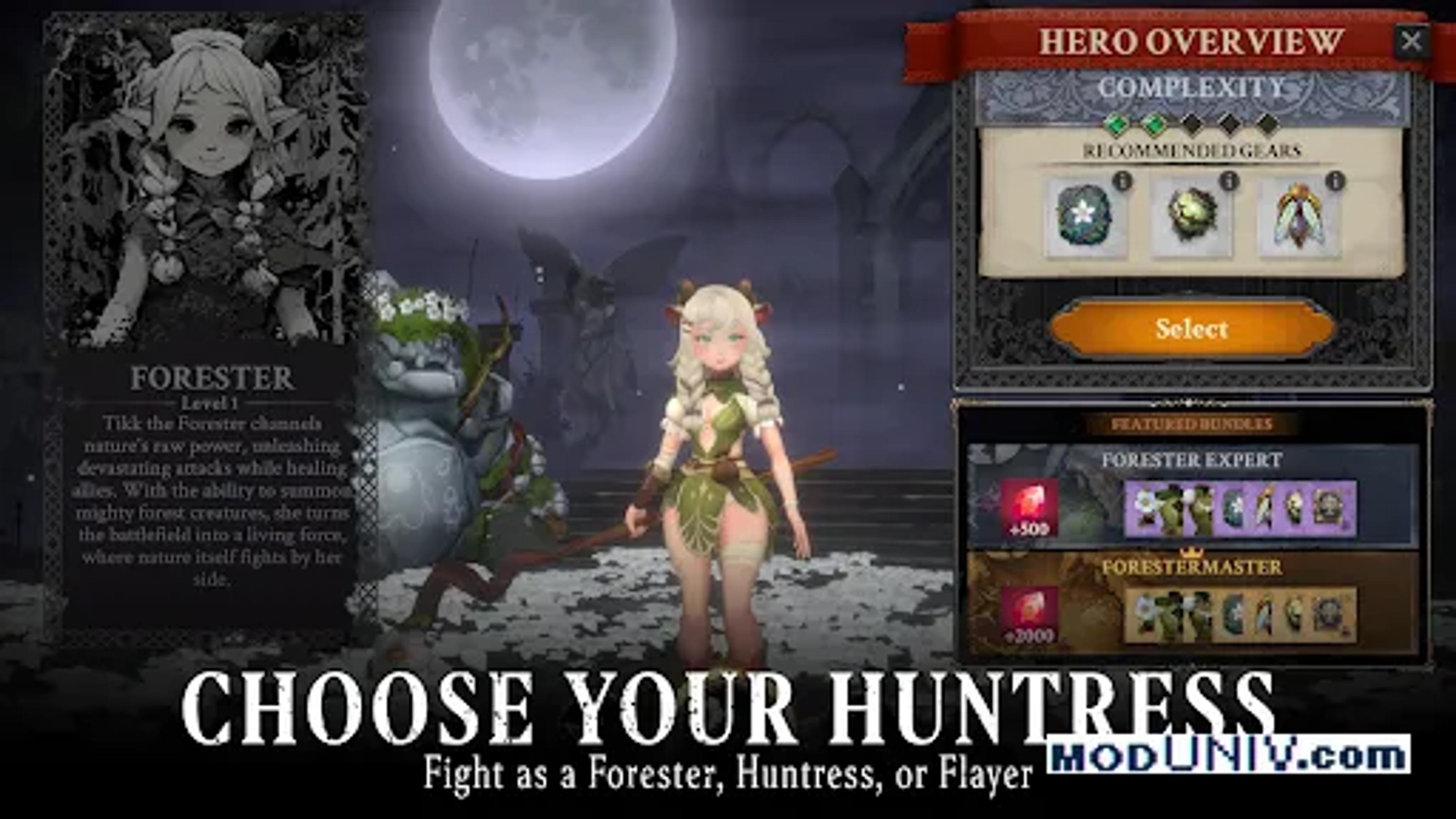 Captura de tela 2 de Soul Huntress: RPG Premium