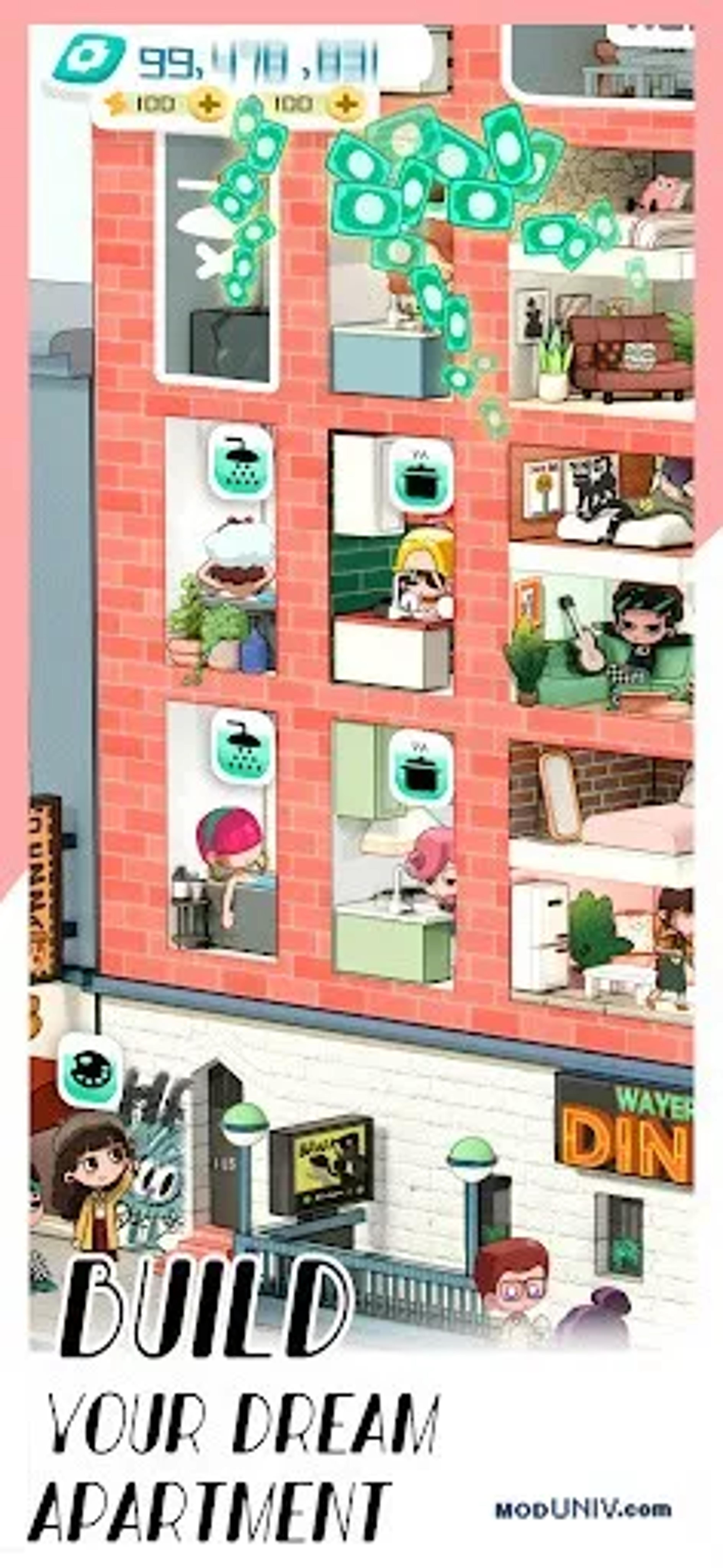 Captura de tela 1 de Rent Please! Landlord Sim