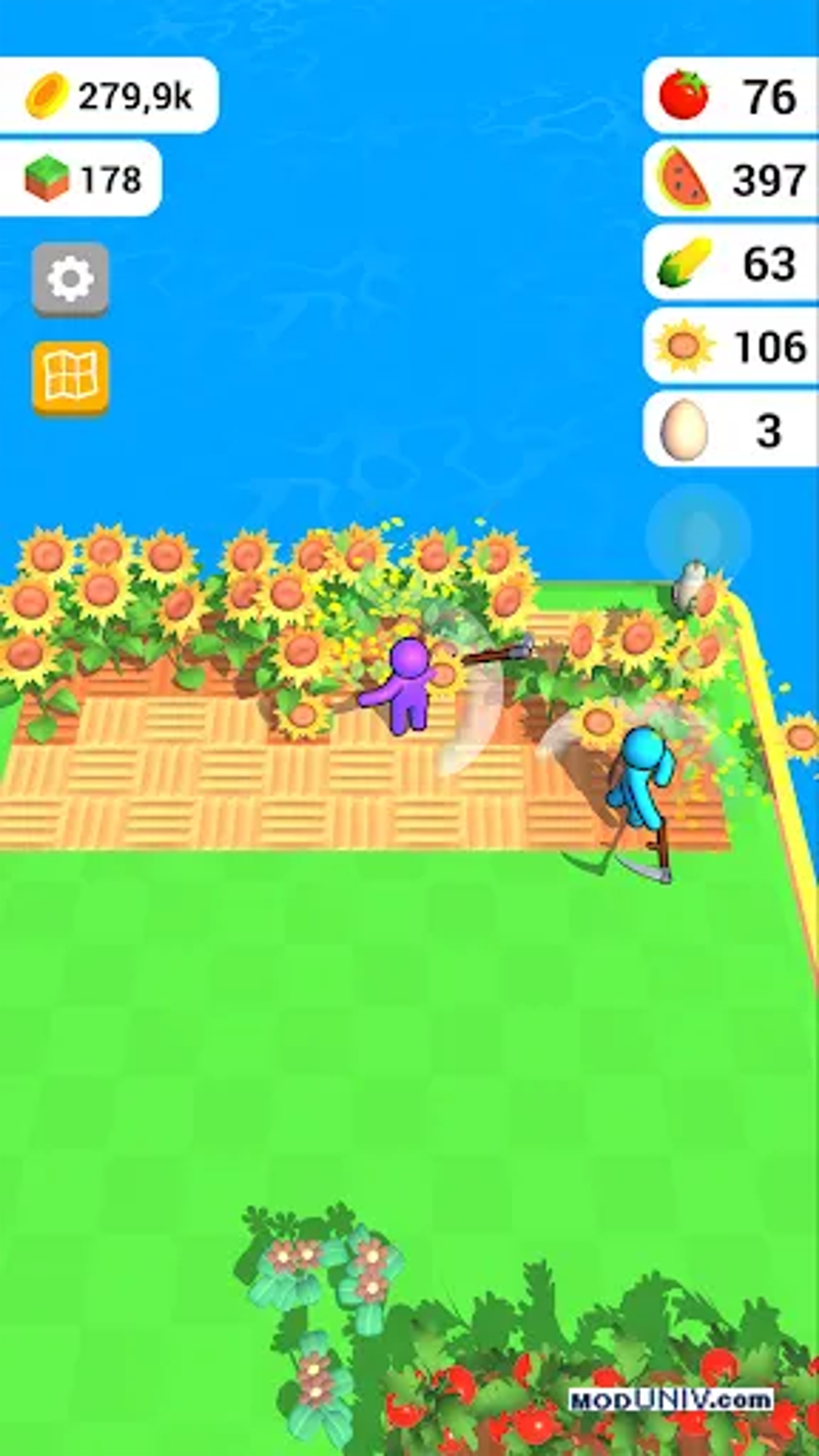 Captura de tela 3 de Farm Land - Farming life game