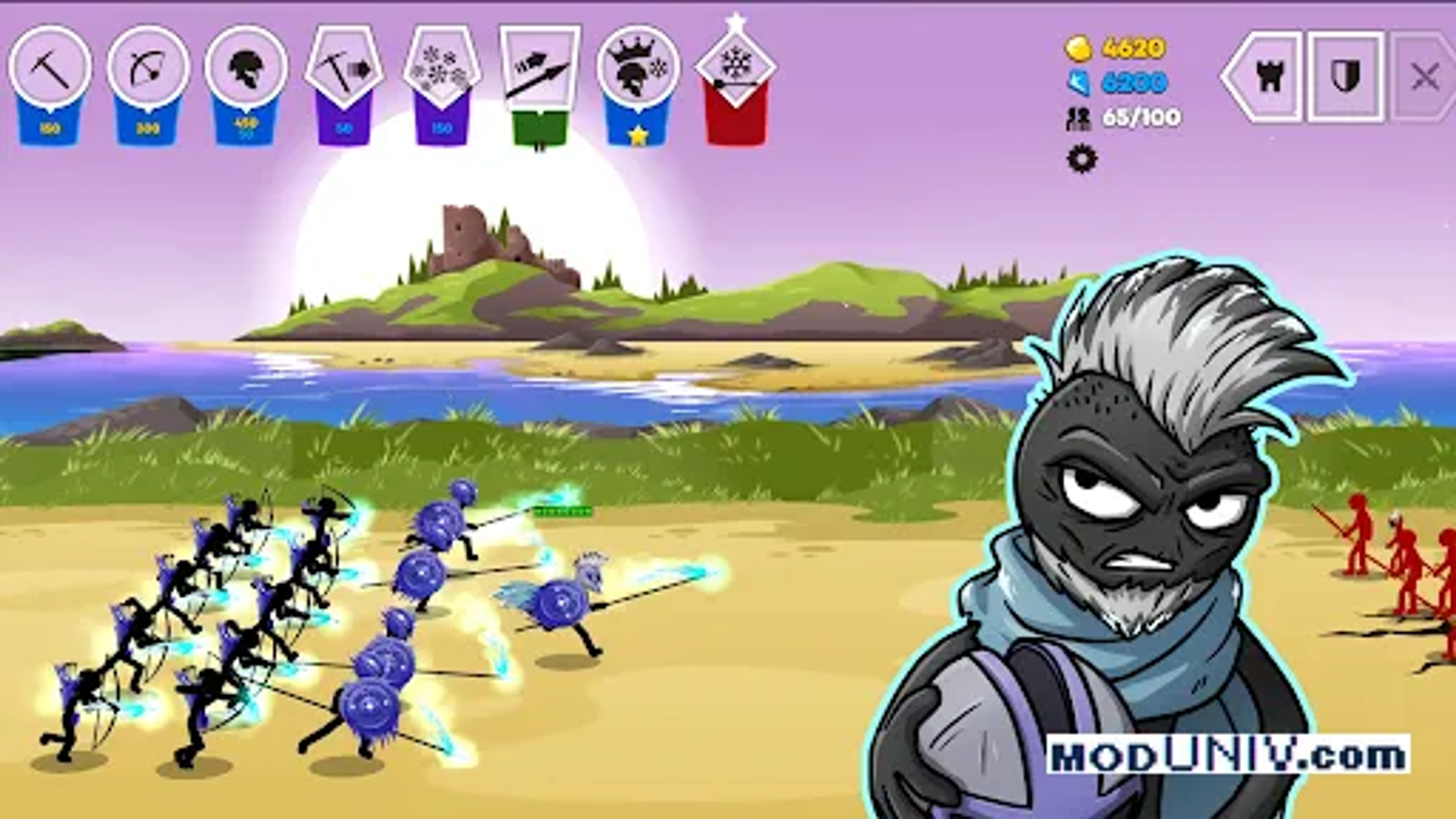 Captura de tela 1 de Stick War: Saga