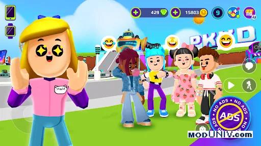 Captura de tela 1 de PK XD: Fun, friends & games