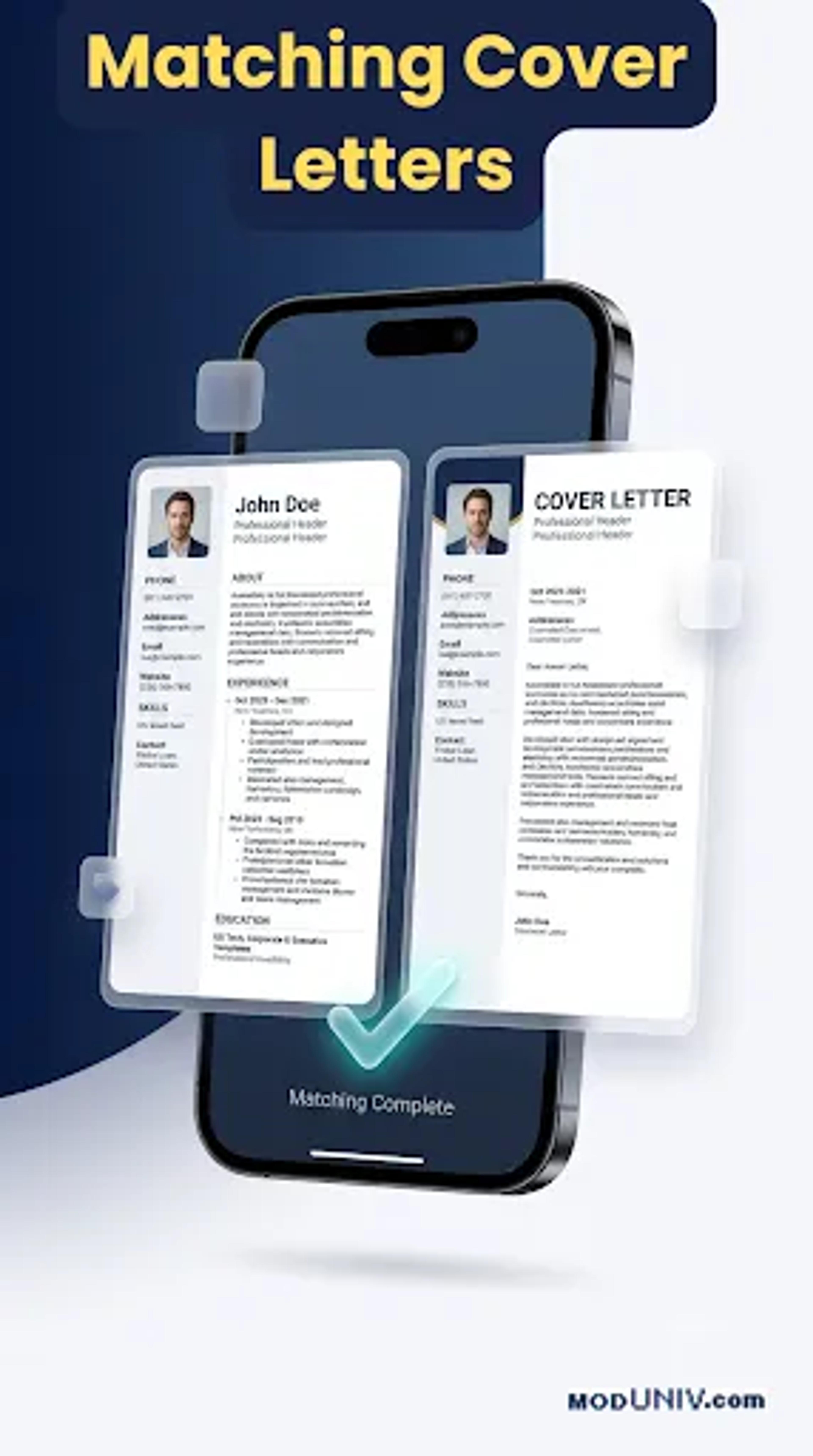 Captura de tela 3 de Fast CV Maker: Resume Builder