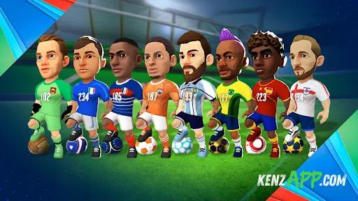 لقطة شاشة 2 من Mini Football - Soccer Games