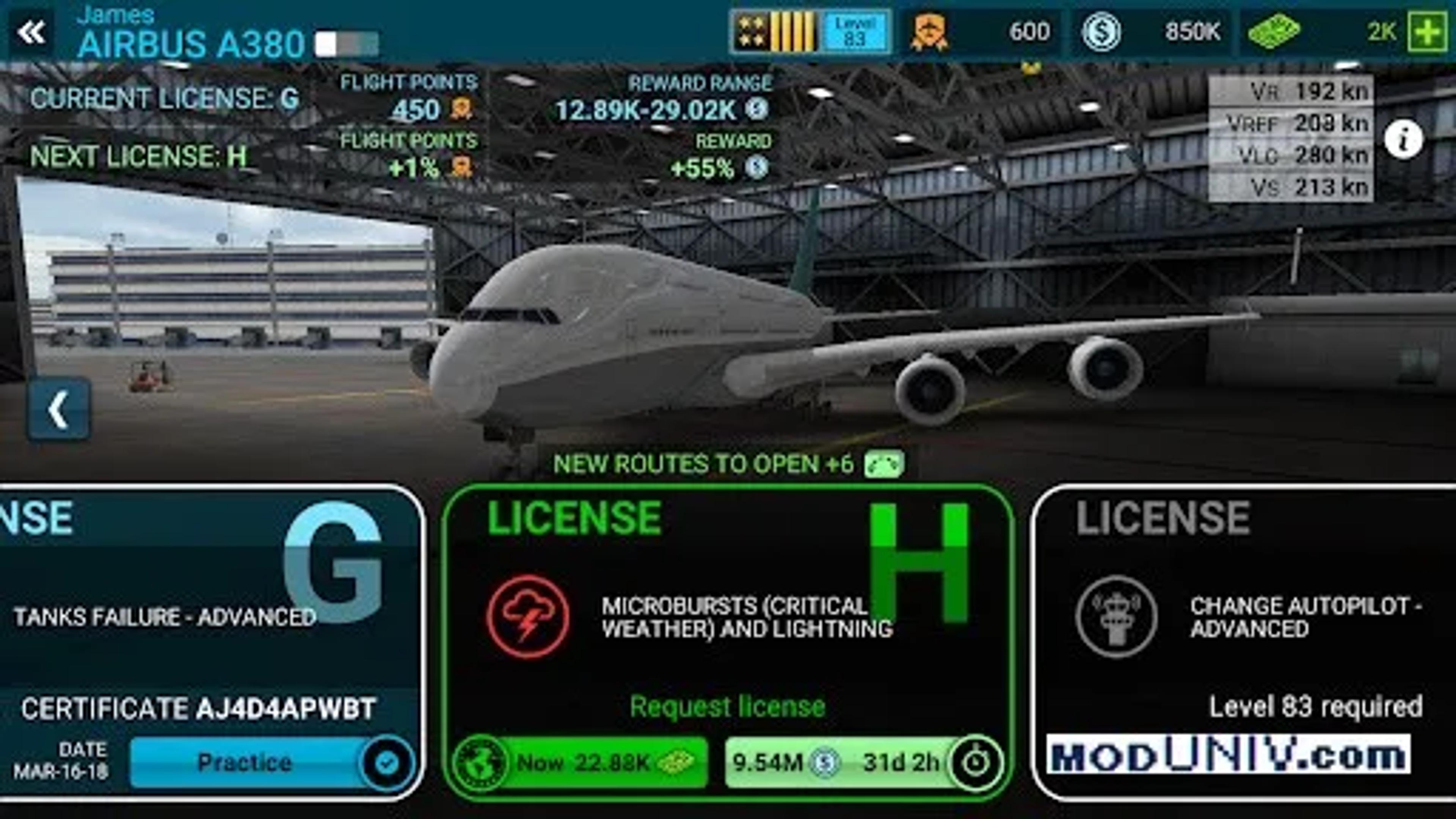 Captura de tela 4 de Airline Commander: Flight Game