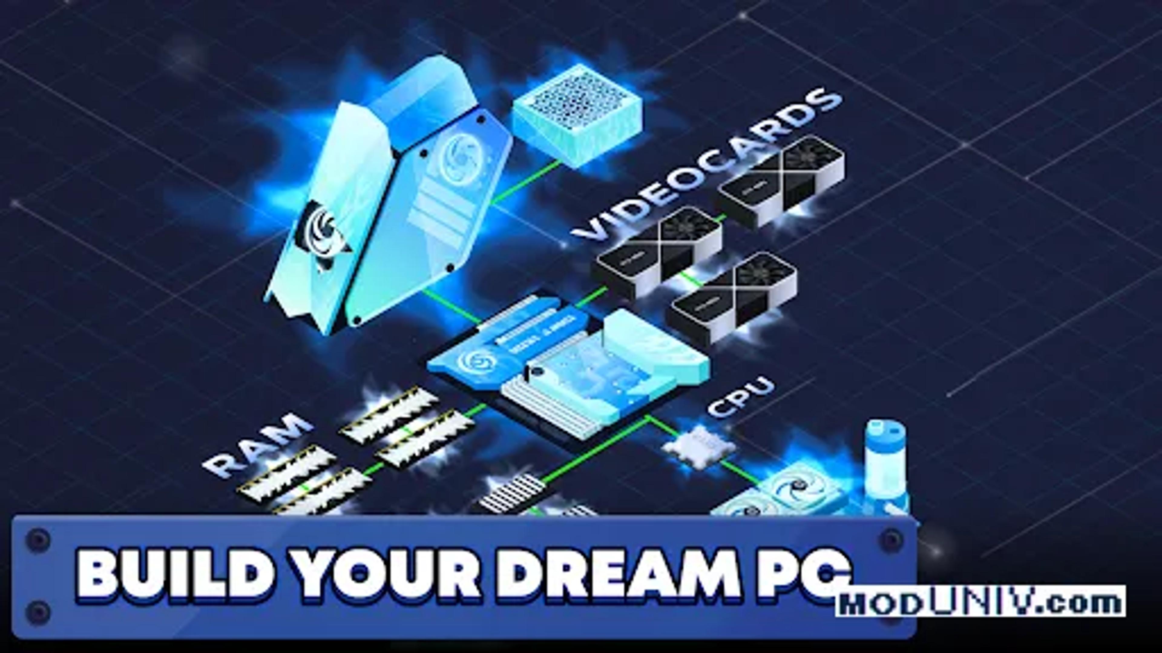 Captura de tela 1 de PC Creator 2 - PC Building Sim