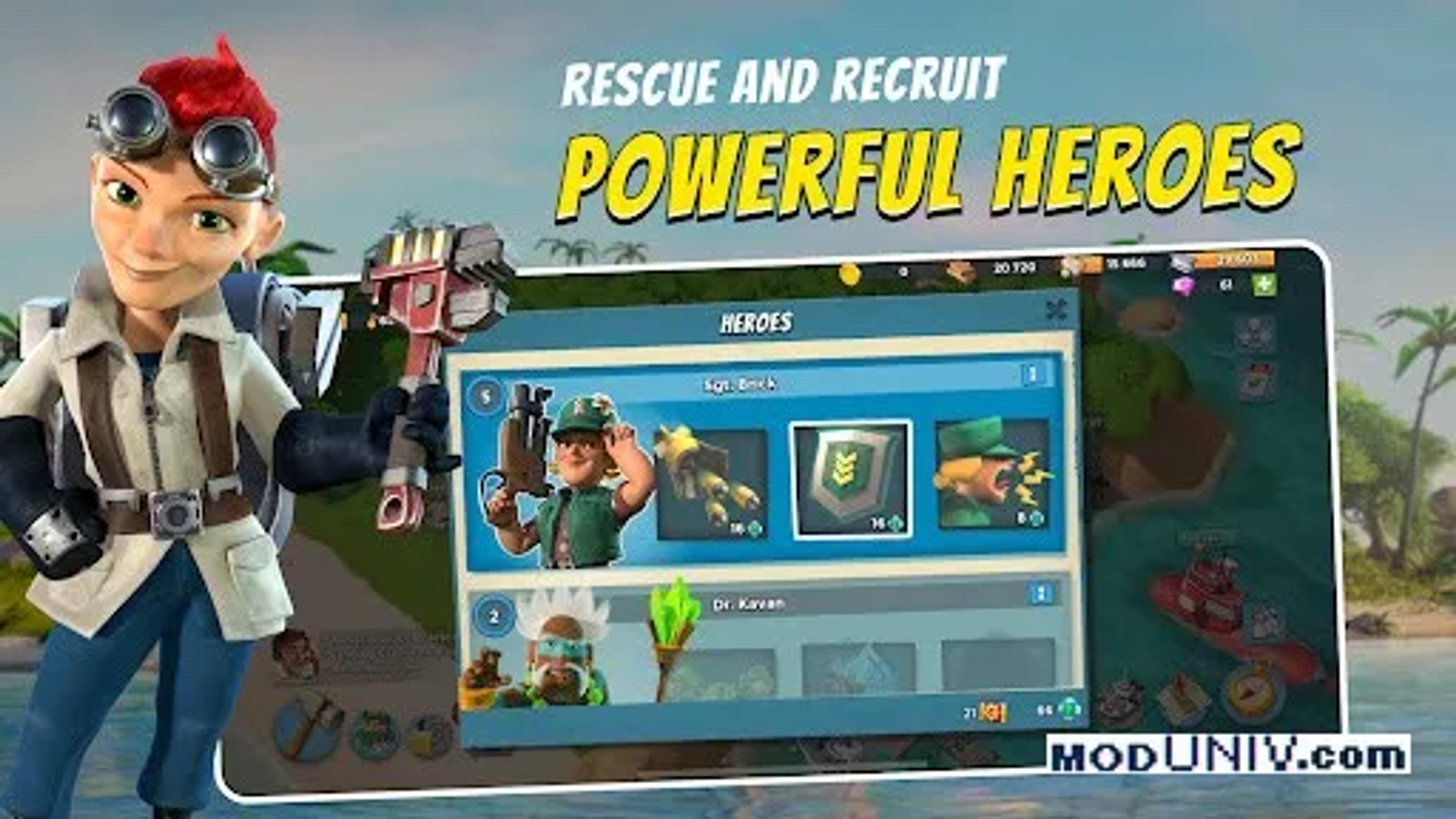 Captura de tela 4 de Boom Beach: War Strategy Game
