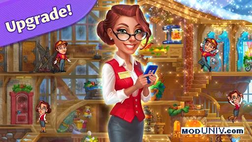 Captura de tela 1 de Grand Hotel Mania: Hotel games