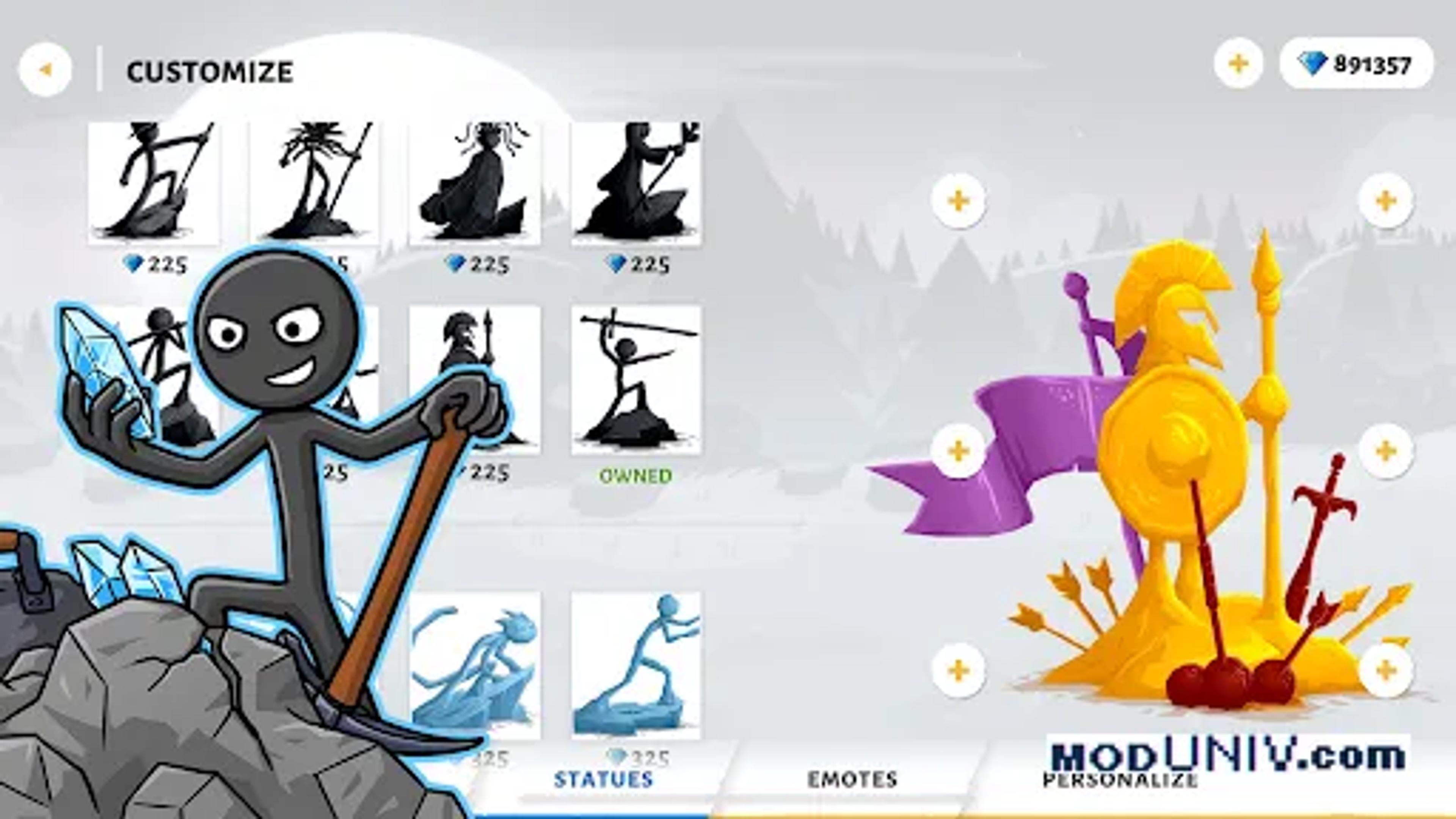 Captura de tela 4 de Stick War: Saga