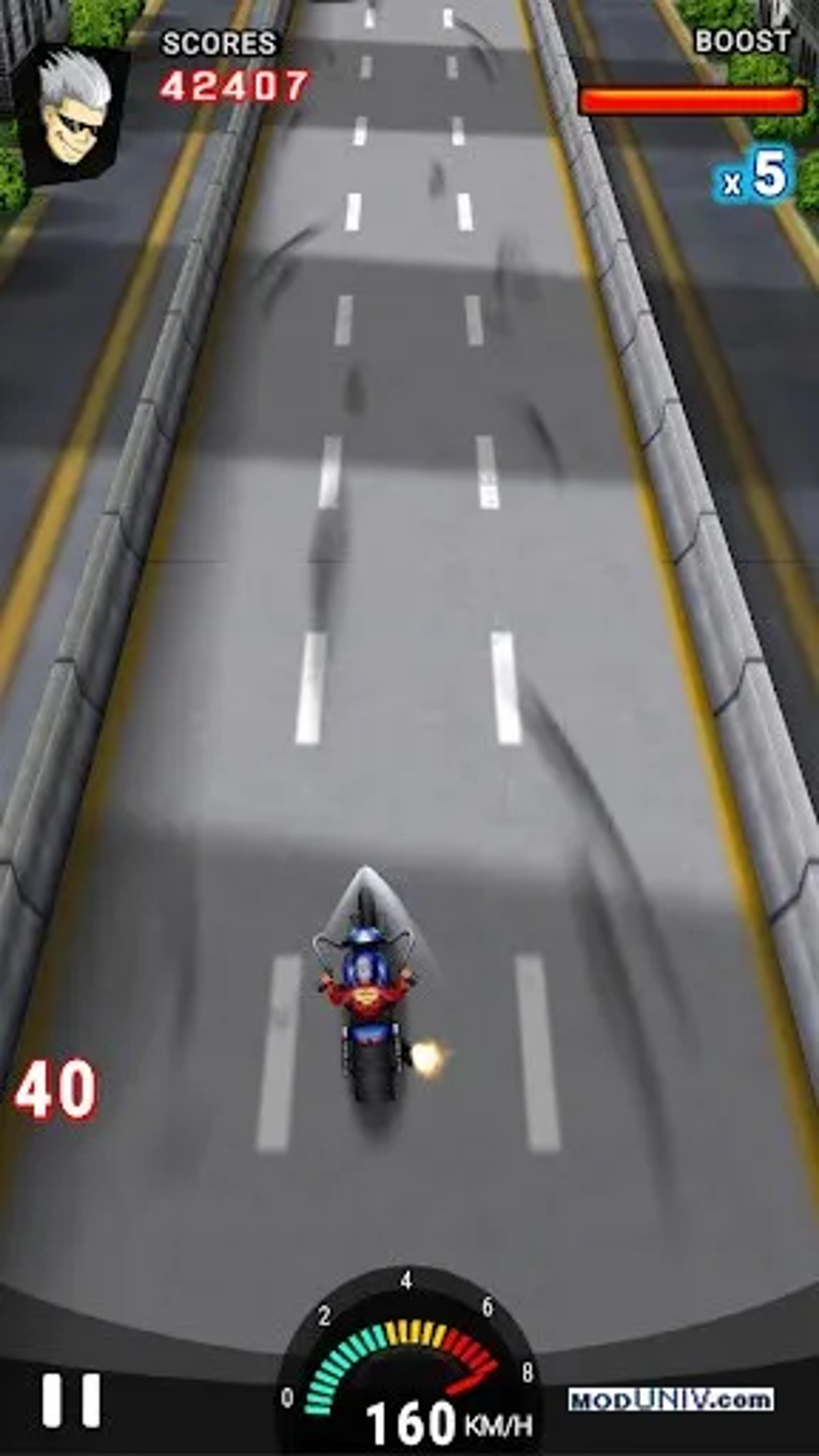 Captura de tela 4 de Racing Moto