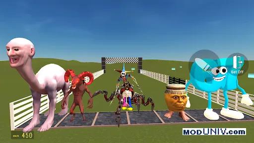 Captura de tela 3 de Nextbots In Playground mod