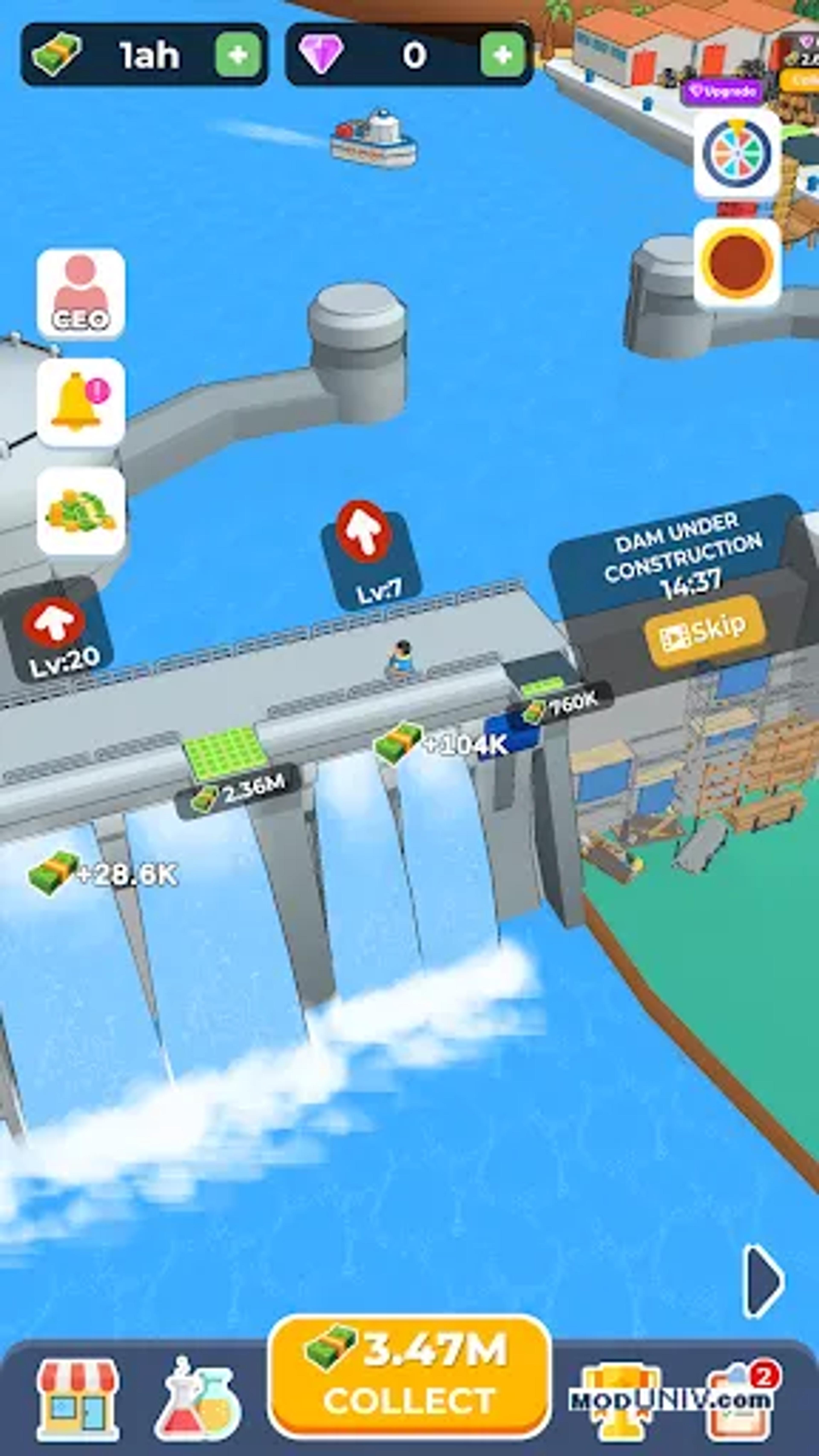 Captura de tela 2 de Dam Builder