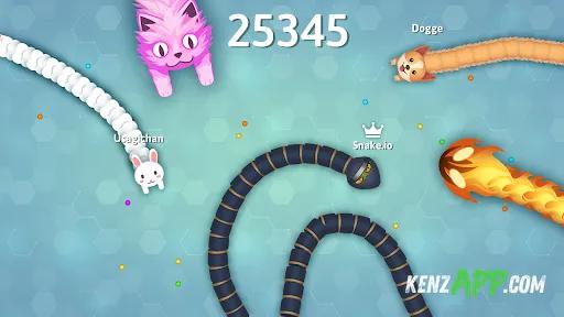 لقطة شاشة 1 من Snake.io - Fun Snake .io Games