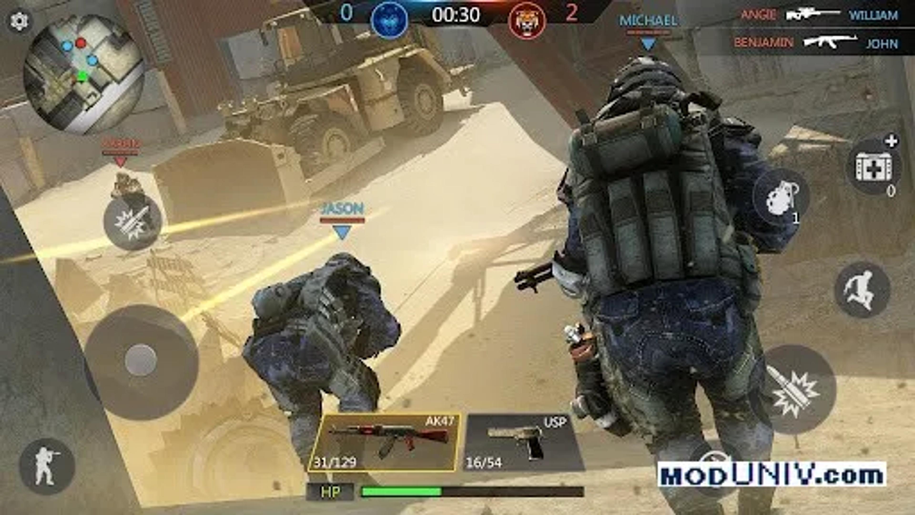 Captura de tela 3 de FPS Online Strike:PVP Shooter